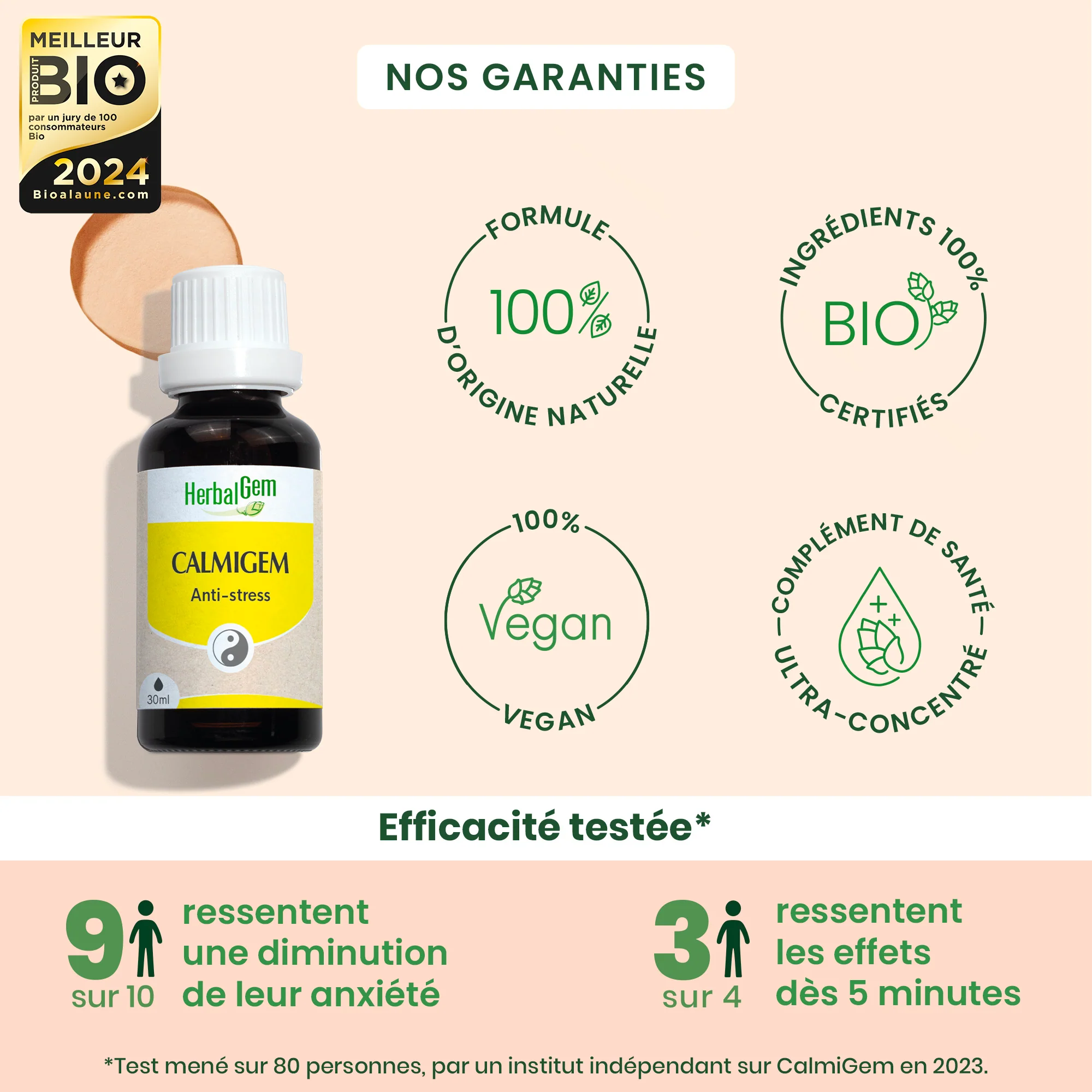Calmigem - complexe anti-stress - Bio - Image 3