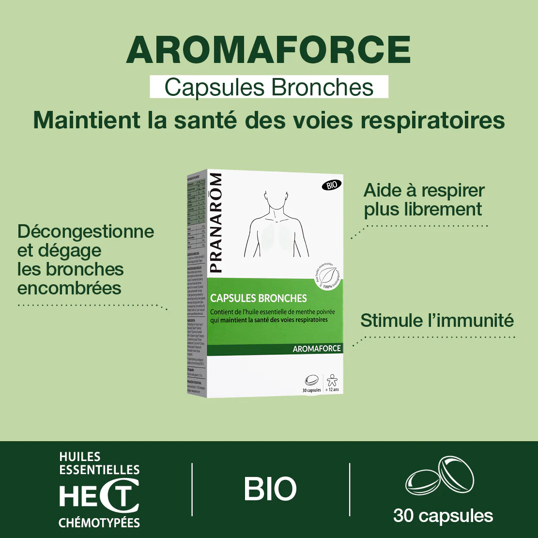 Capsules bronches aux Huiles Essentielles - Bio - Image 2