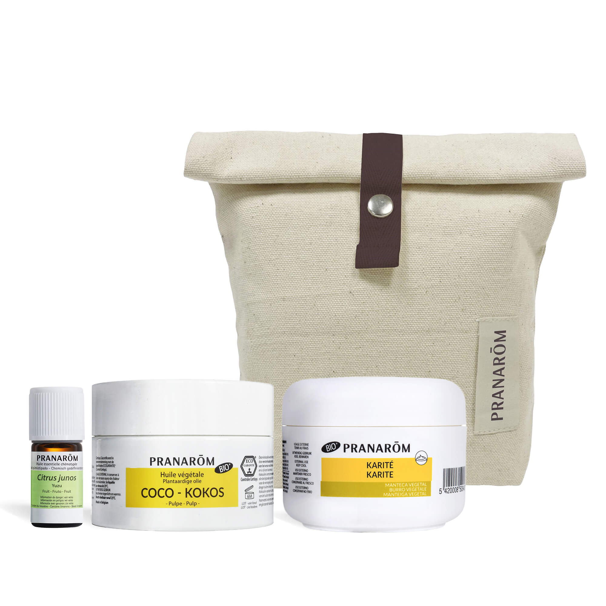 Coffret DIY Baume corps gourmand au Yuzu et Coco - Trousse offerte
