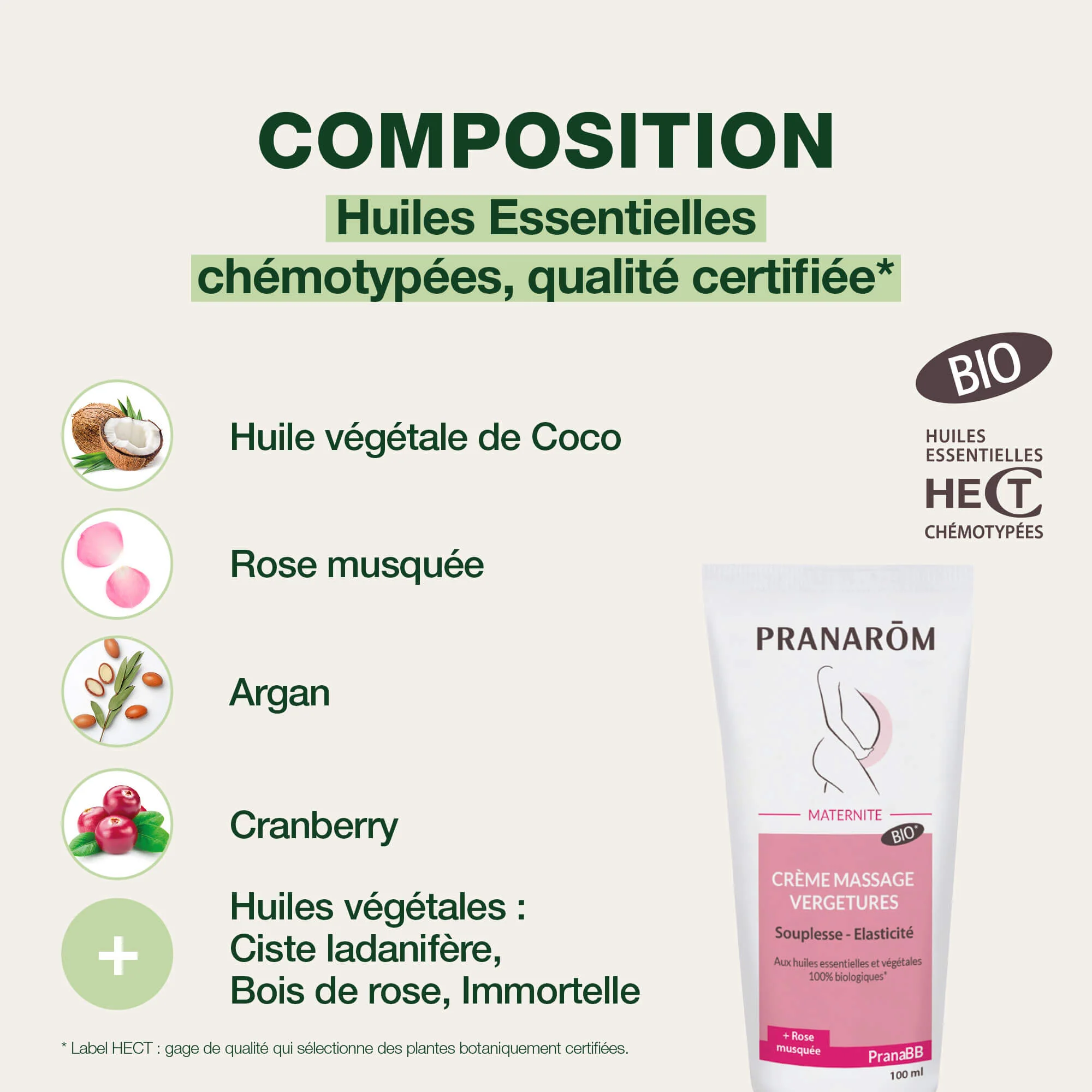 Crème - massage vergetures - Bio - Image 4