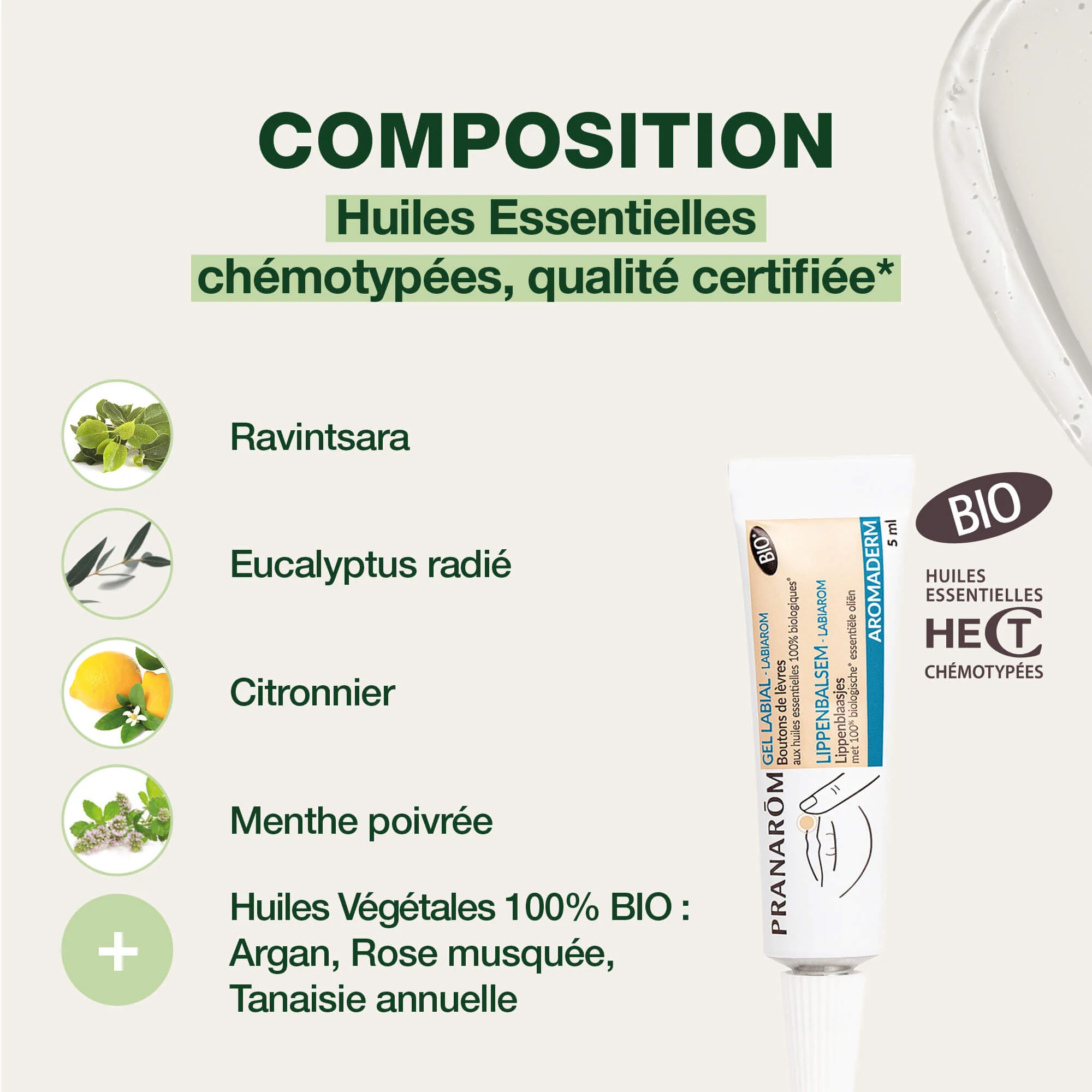 Gel labial pour boutons - Bio - Image 3