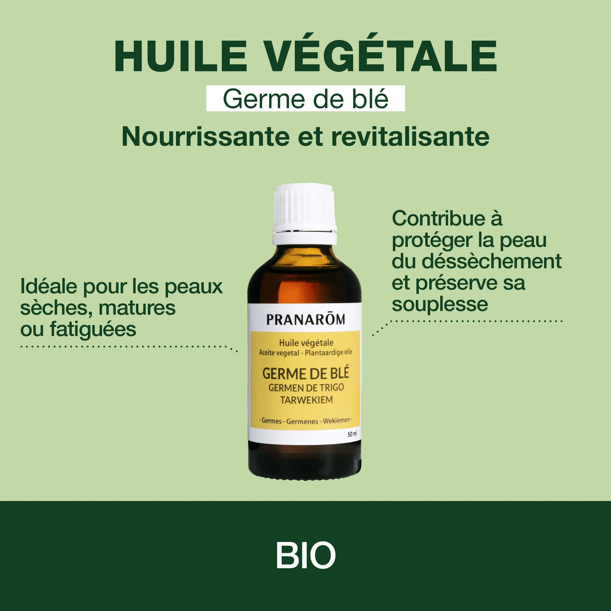 Huile Végétale de Germe de blé - Image 2