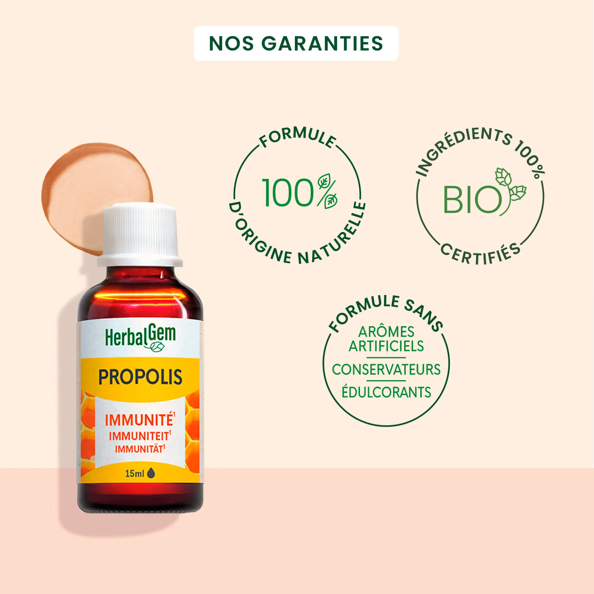 Propolis Gouttes Immunité - Bio - Image 3
