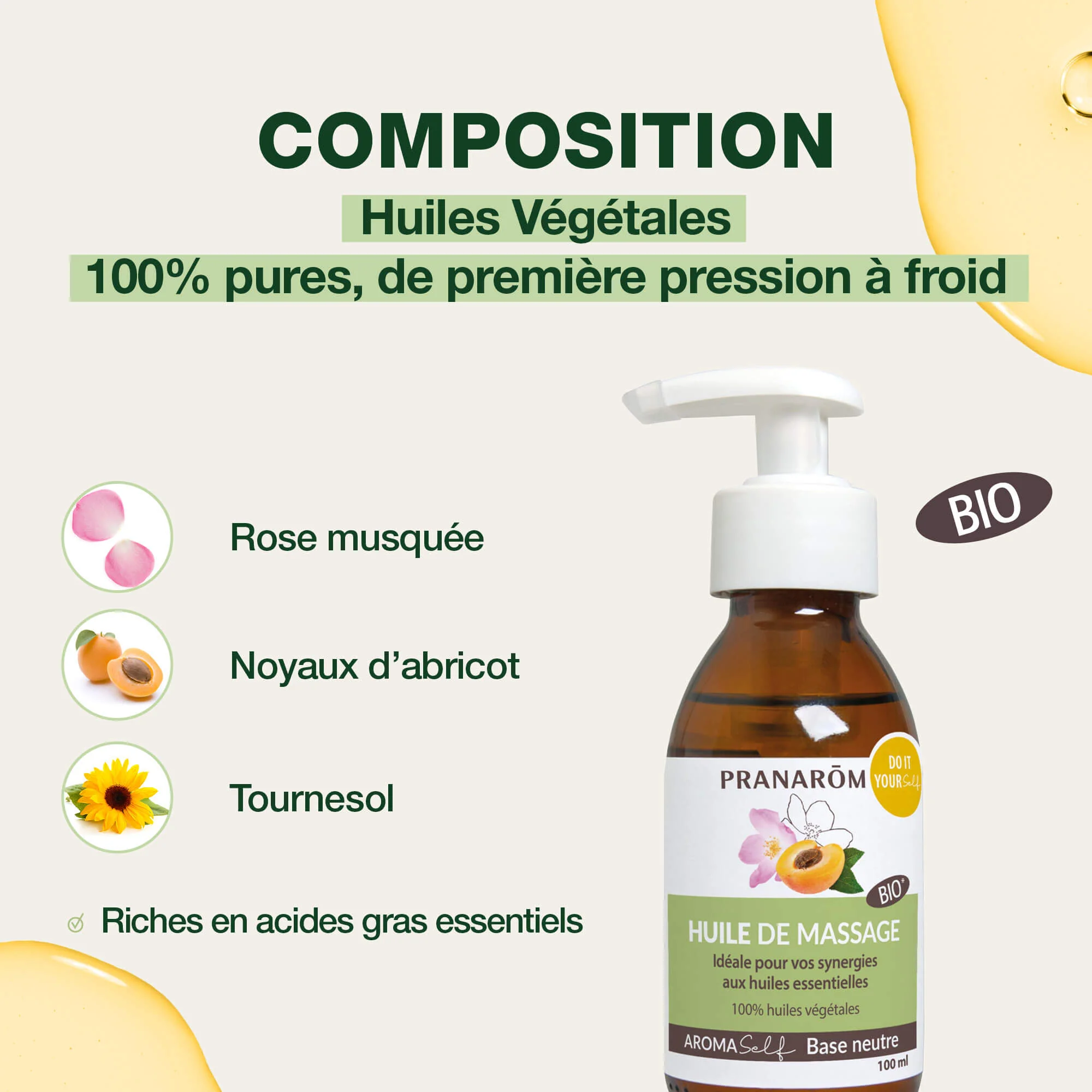 Huile de massage - Bio - Image 3