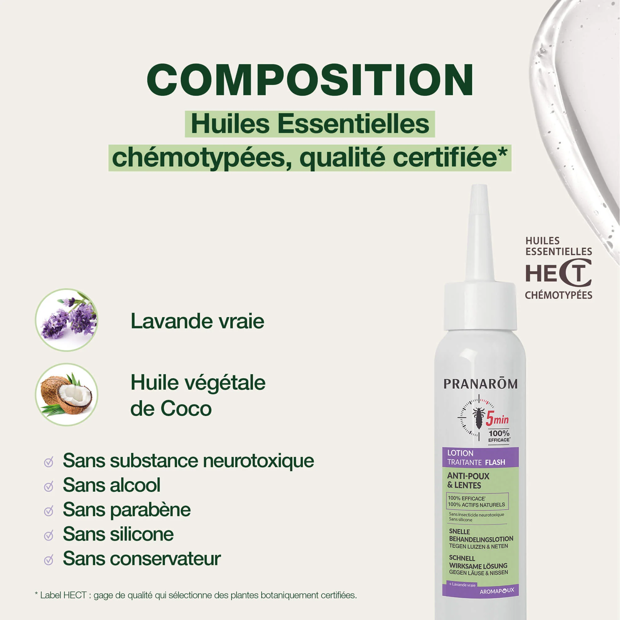 Lotion traitante FLASH anti-poux et lentes - Image 3