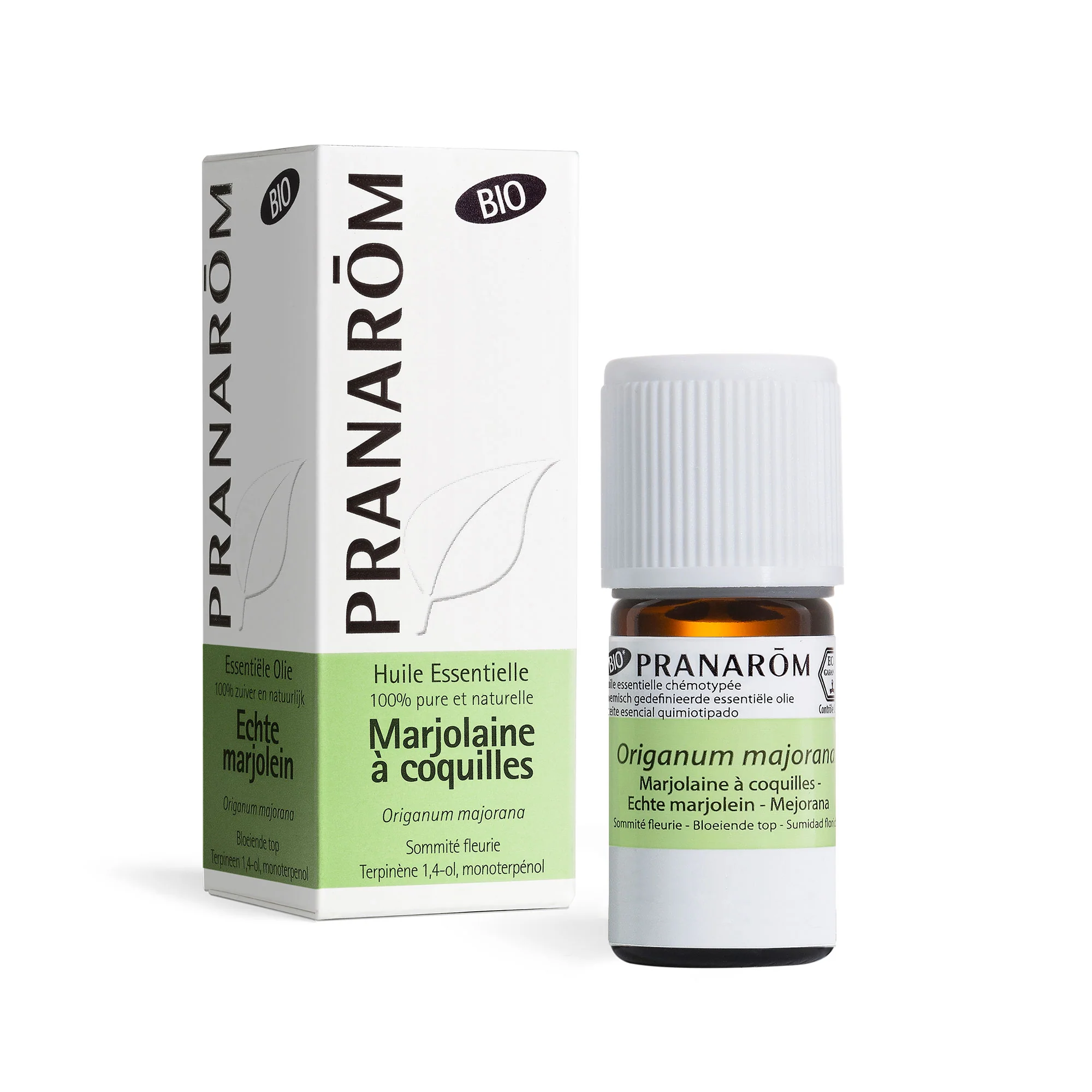 Huile Essentielle de Marjolaine Ă coquilles - Bio