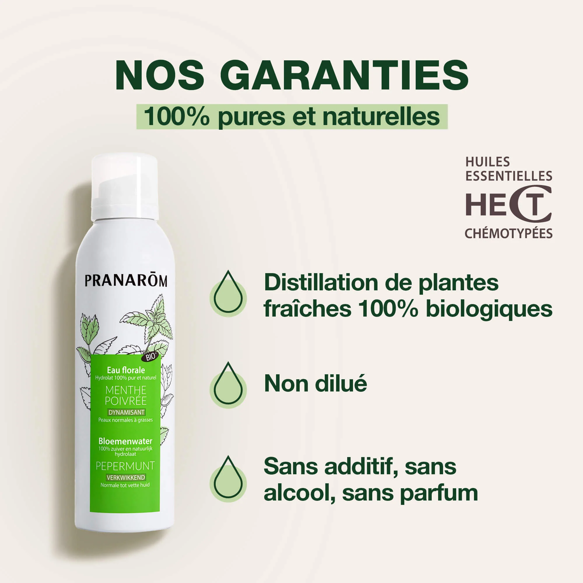Hydrolat de Menthe poivrée - Bio - Image 3