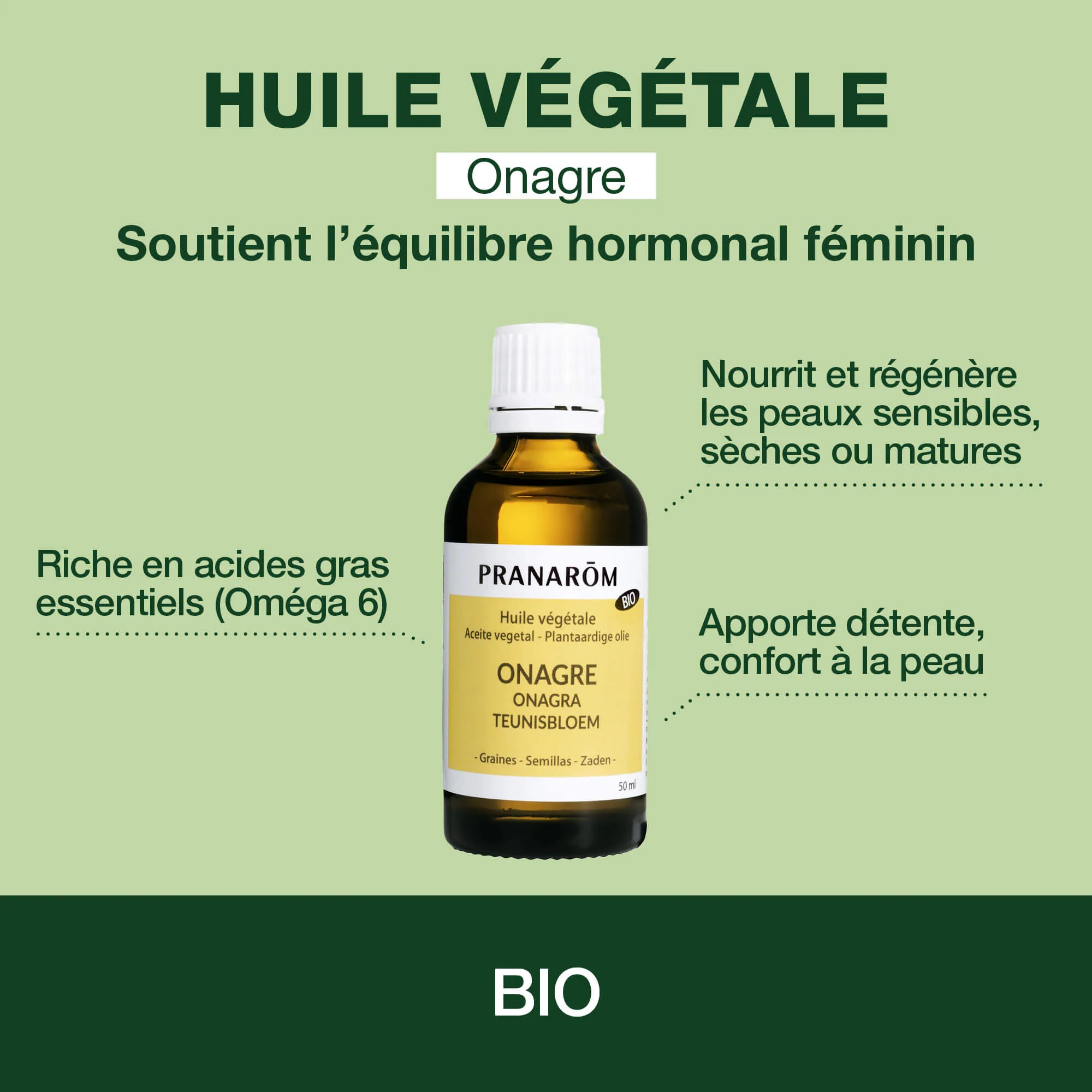 Huile Végétale d'Onagre - Bio - Image 2