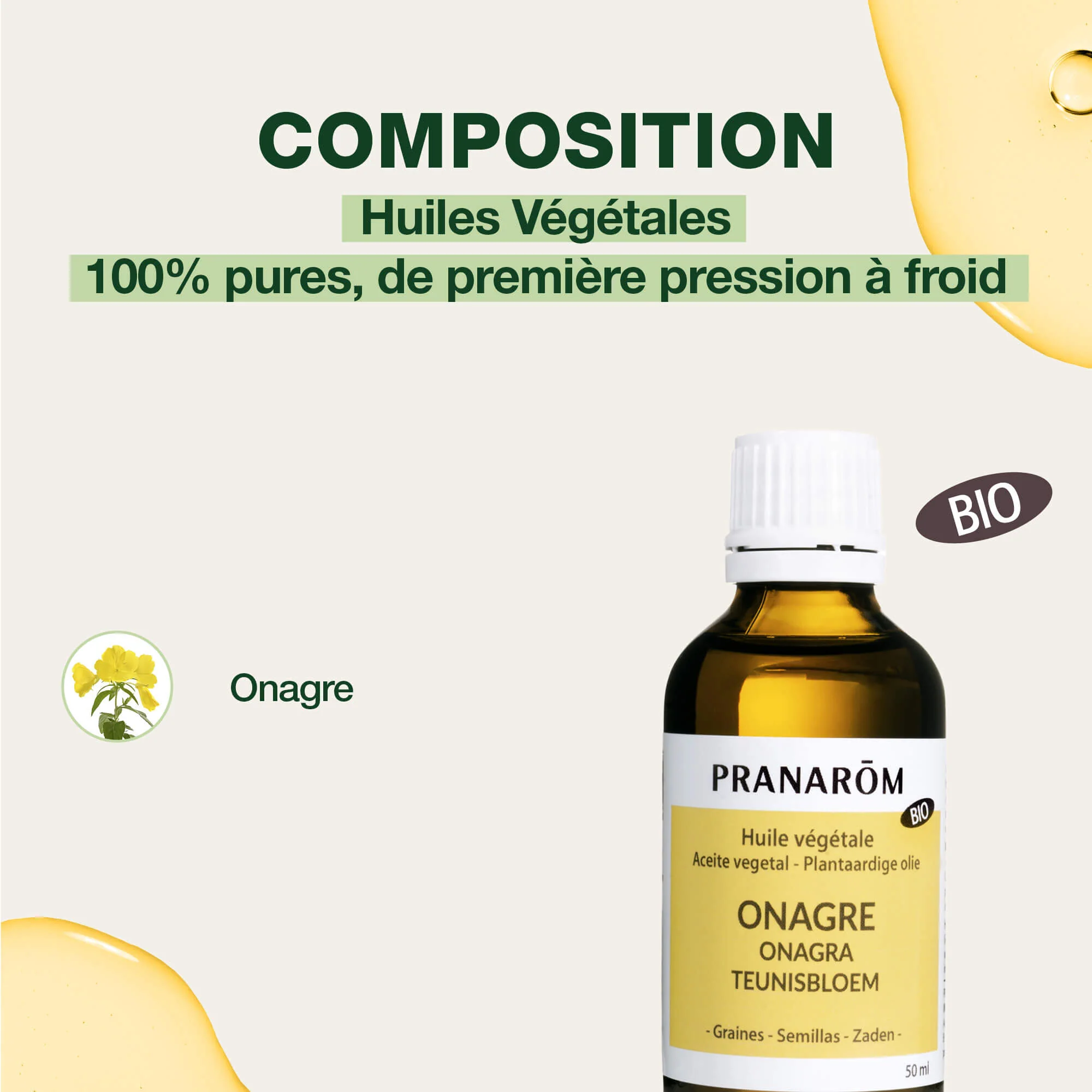 Huile Végétale d'Onagre - Bio - Image 4