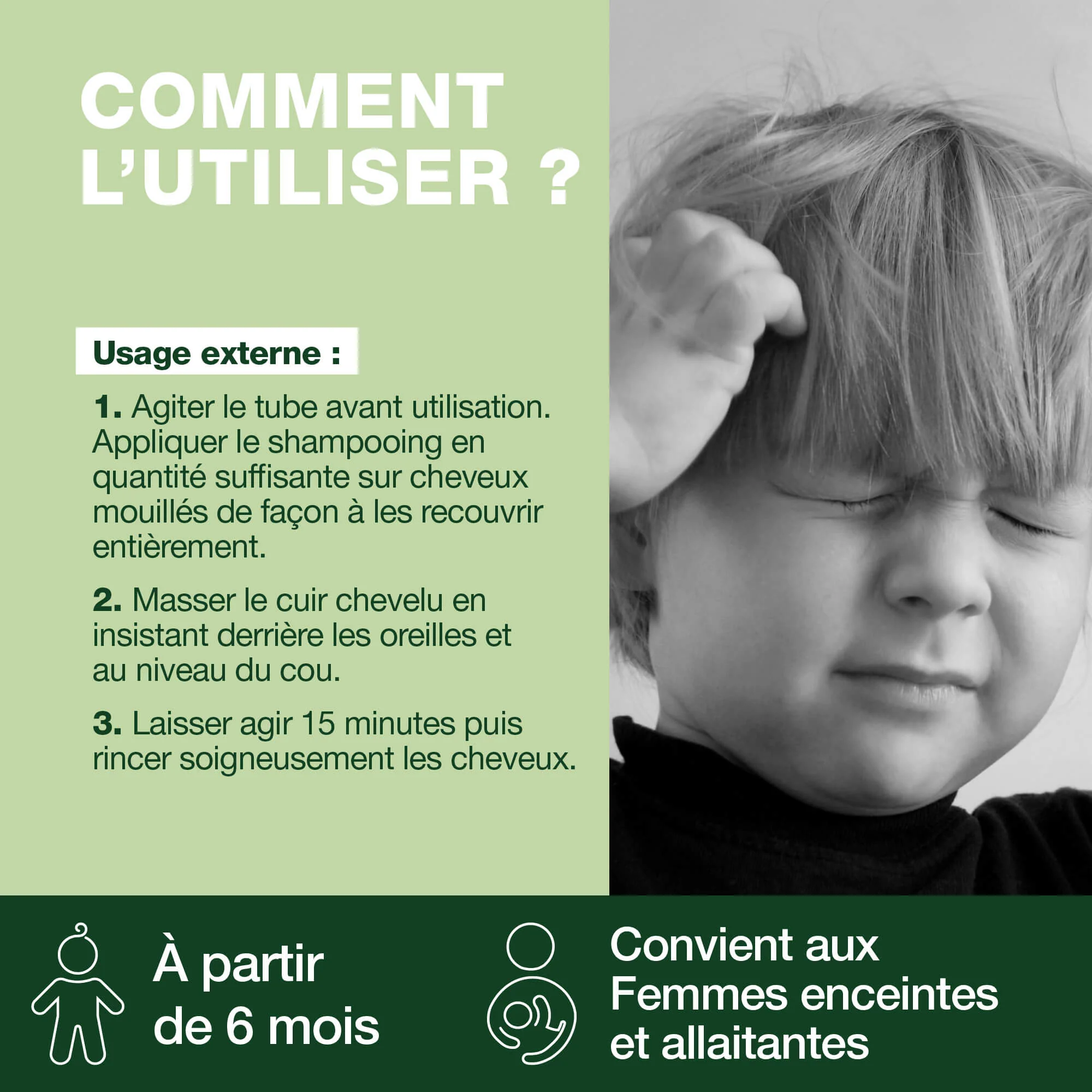 Shampooing traitant 2 en 1 anti-poux et lentes - Dispositif médical - Image 4